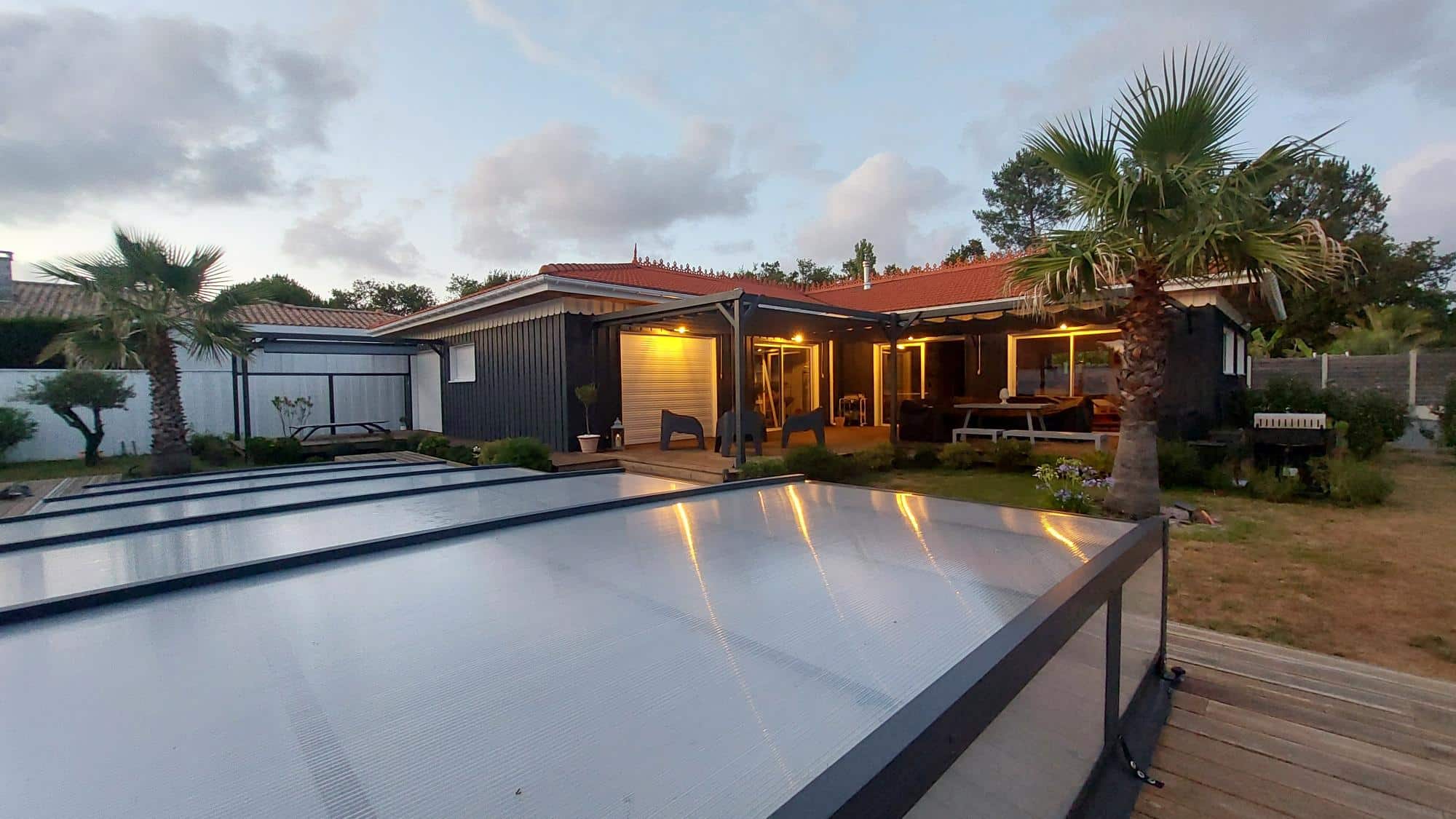 Pergola Vélum, esprit chaleureux et moderne